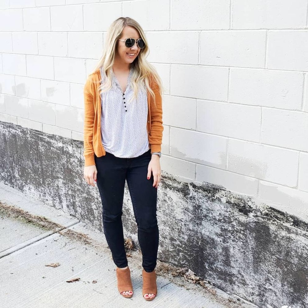 Black Mid-rise Denim Jeans